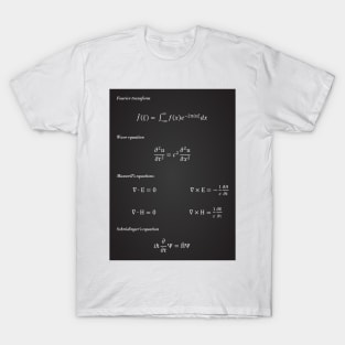 Seven Equations That Rule Your World T-Shirt